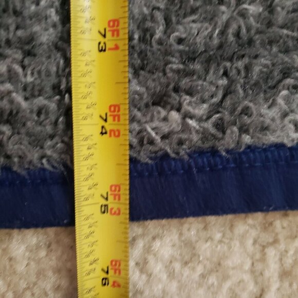 Vintage Biederlack Lighthouse Throw Blanket Reversible Nautical Made in USA - Picture 7 of 7